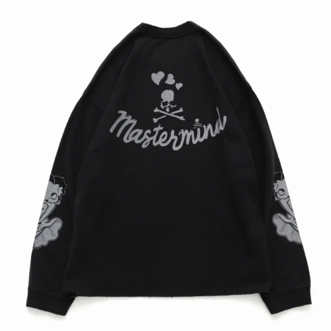 Betty Boop Mastermind MMJ Damaged Boxy Long Sleeve 洗舊破壞寬版 長T