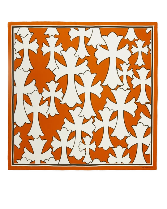 Chrome Hearts Cross Silk Scarf 絲巾