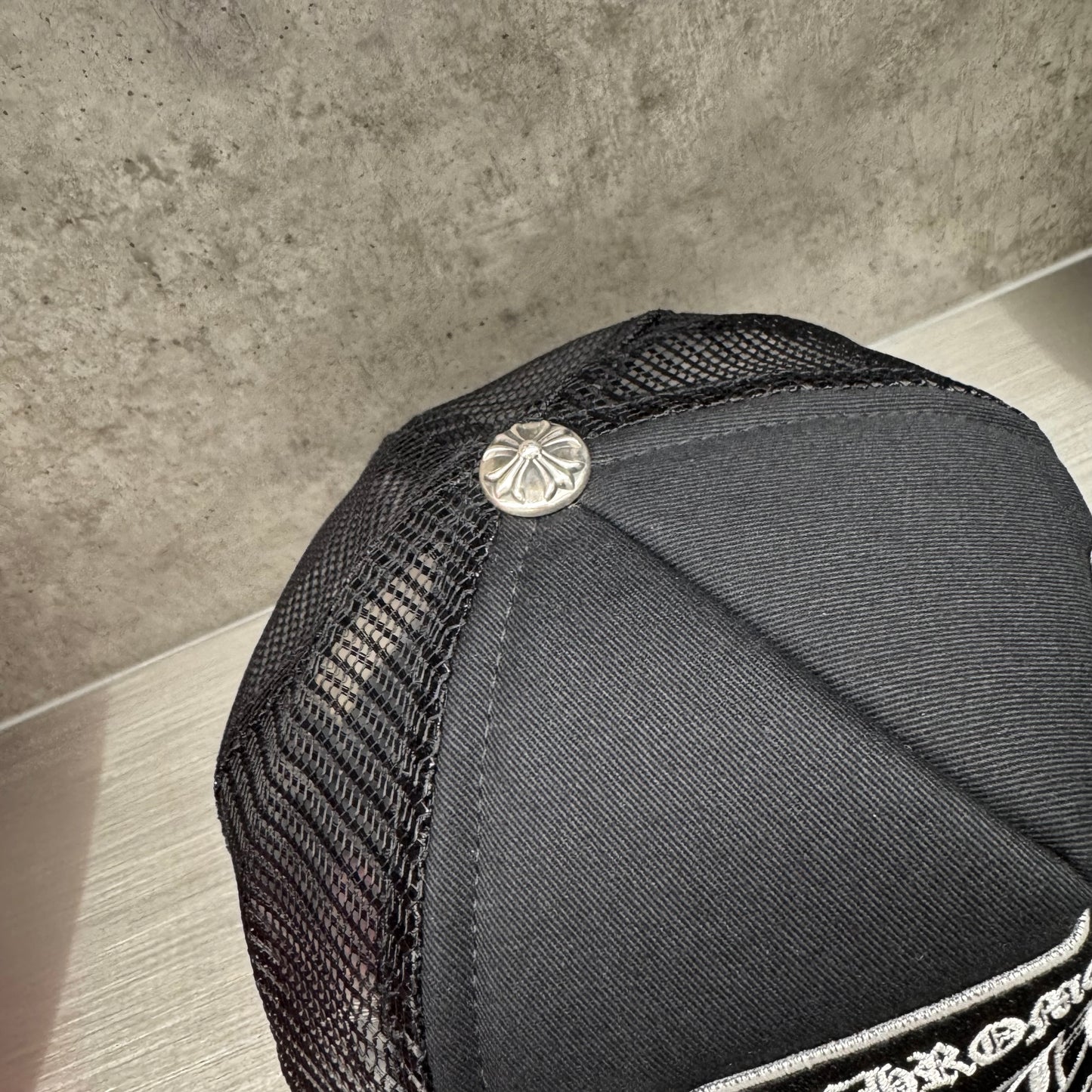 Chrome Hearts Fuck Hollywood Patch Trucker Hat 棒球帽