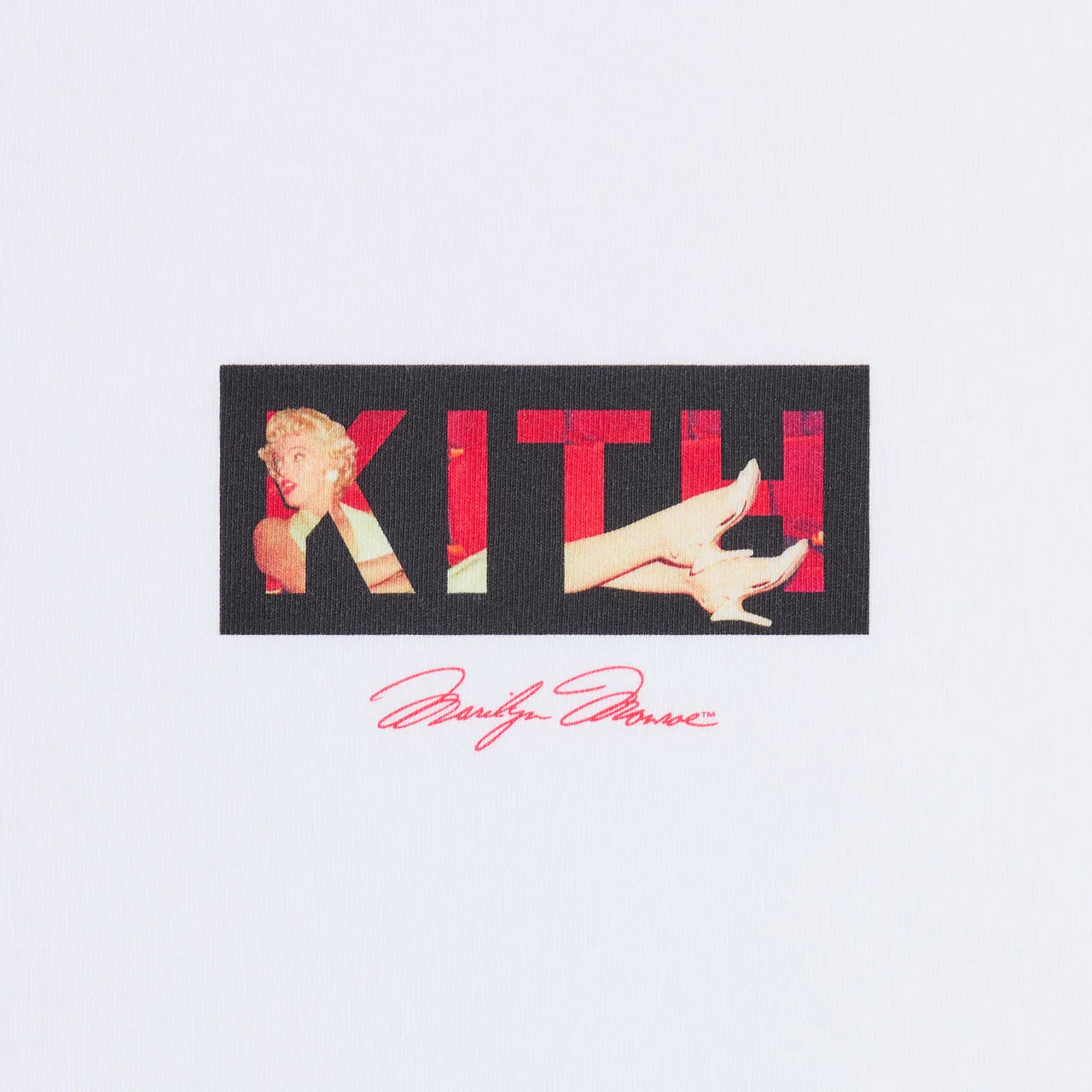 KITH FOR MARILYN MONROE Seven Year Classic Logo Tee 短T