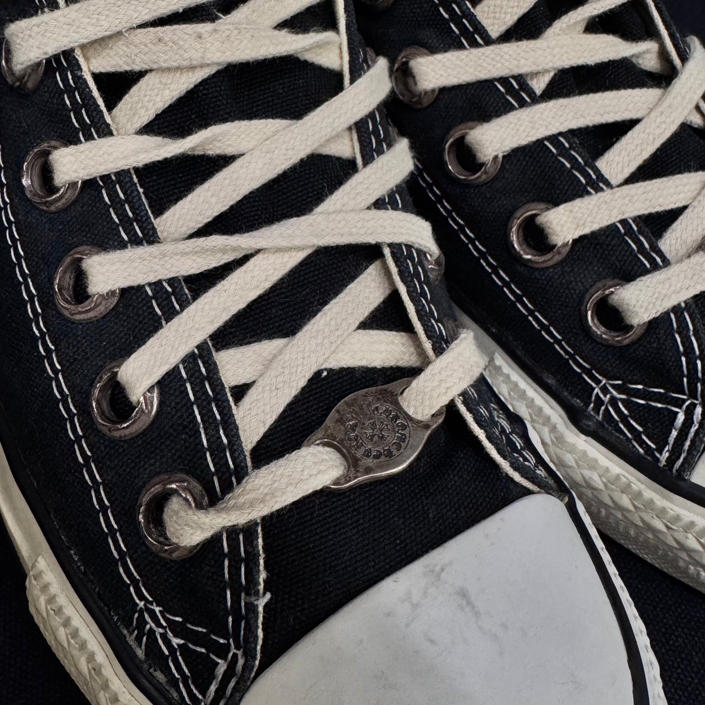 Chrome Hearts Converse Triple Star Patch Chuck Taylor Sneakers 球鞋