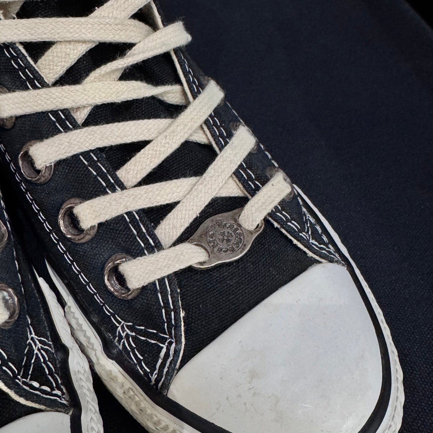 Chrome Hearts Converse Triple Star Patch Chuck Taylor Sneakers 球鞋