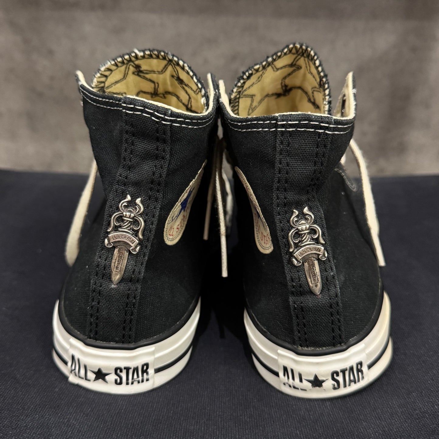 Chrome Hearts Converse Triple Star Patch Chuck Taylor Sneakers 球鞋