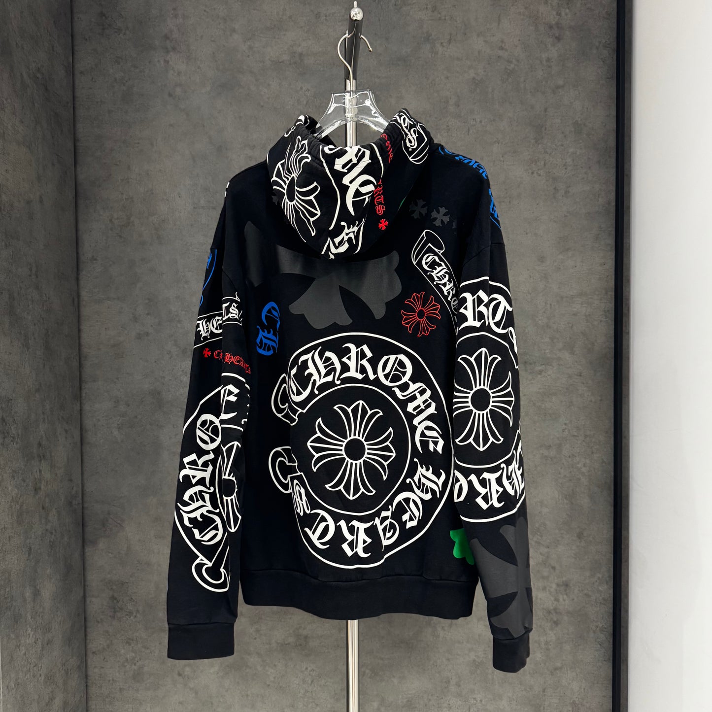 Chrome Hearts Stencil Logo Hoodie 帽T