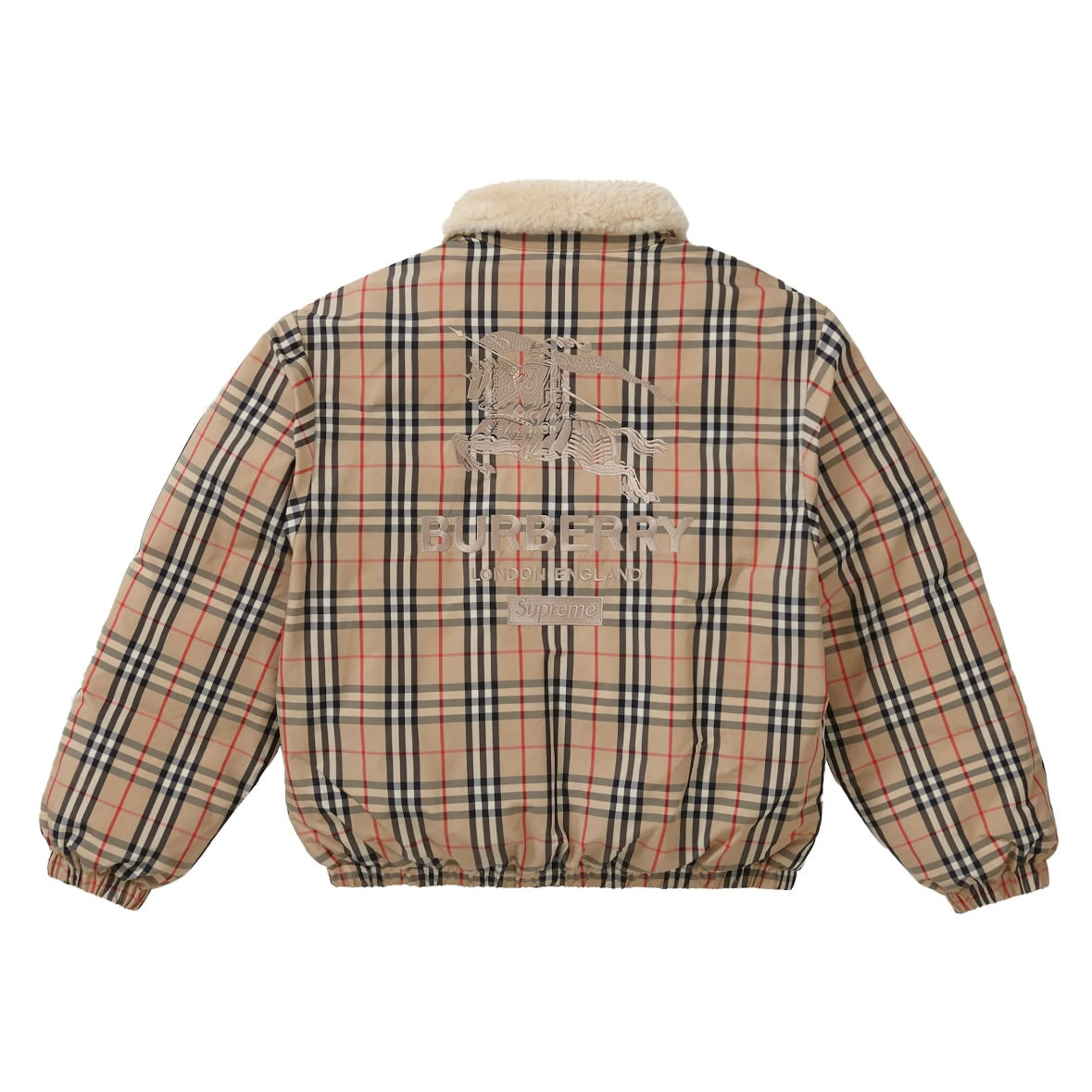 Supreme 22SS Burberry Puffer Jacket 羽絨外套