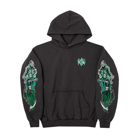 Warren Lotas Green Three Reapers Hoodie 帽T
