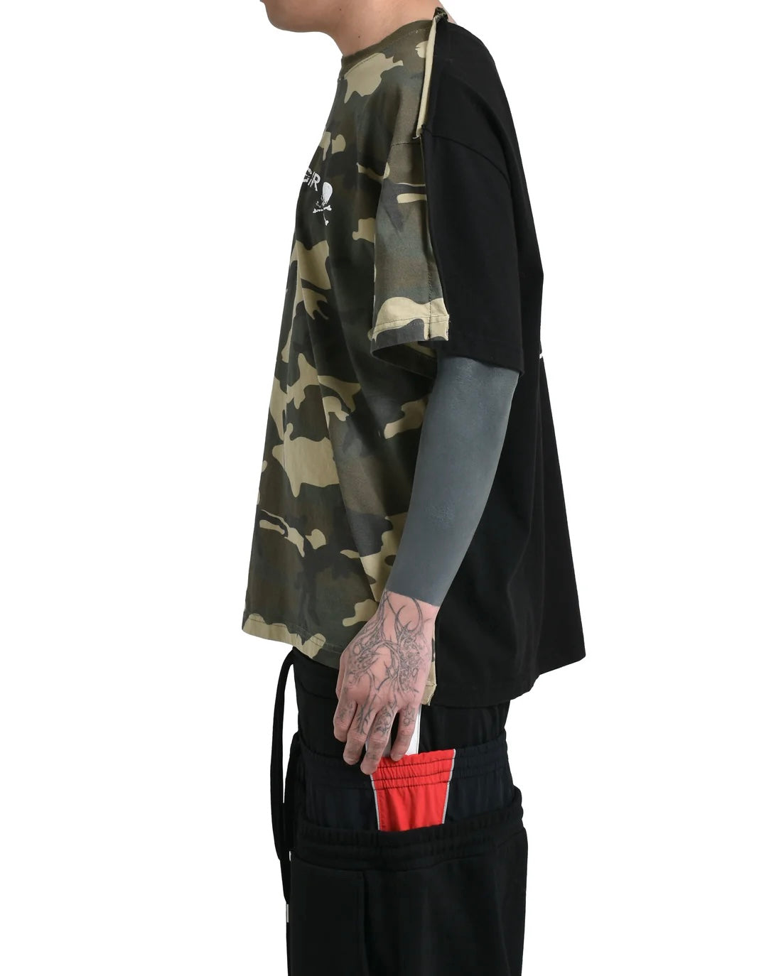 Project G/R Mastermind MMJ Two Faced Outseam Tee 短T