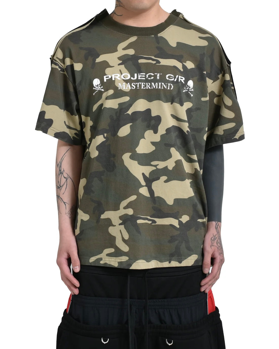 Project G/R Mastermind MMJ Two Faced Outseam Tee 短T