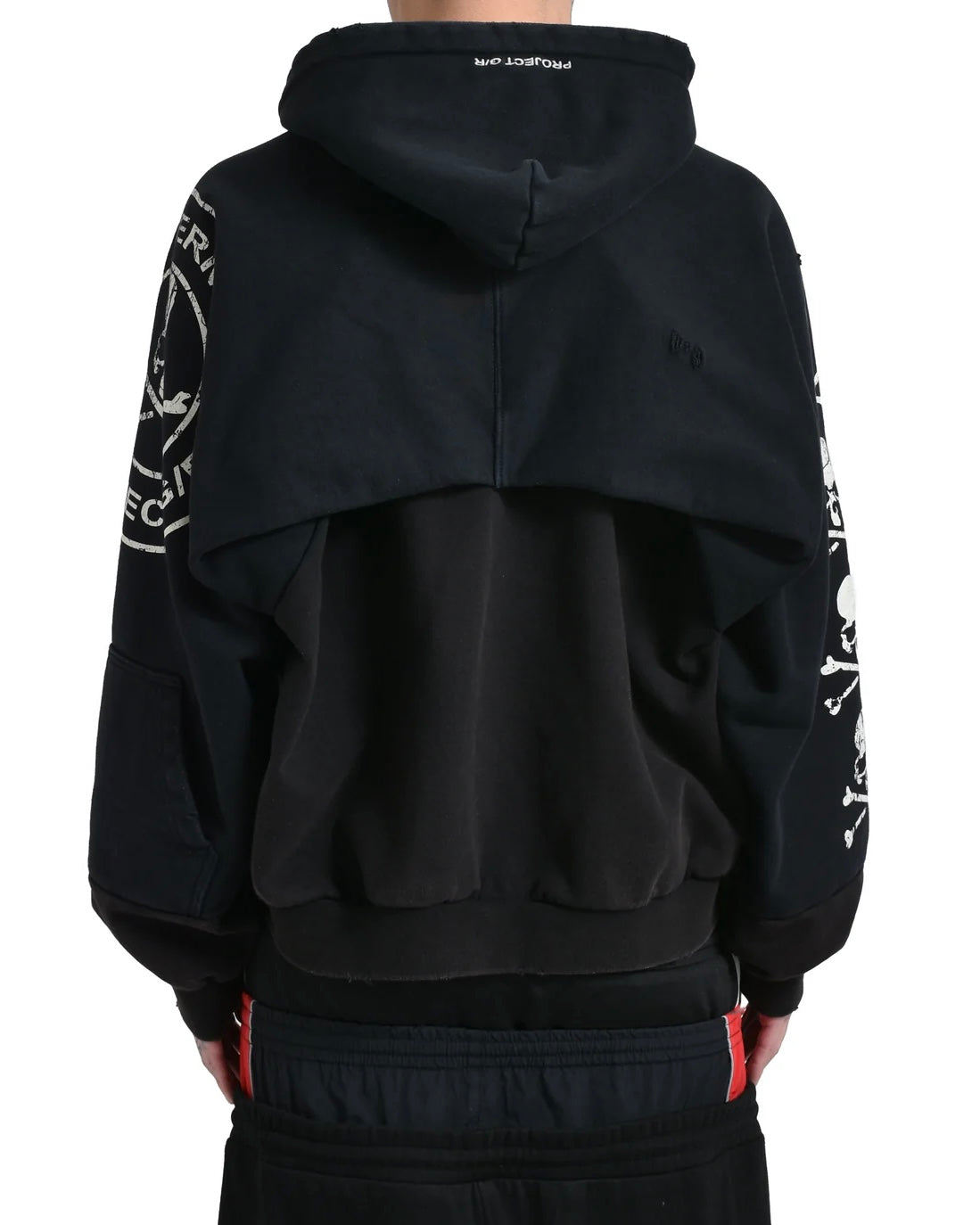 Project G/R Mastermind MMJ Reconstructed Floded Zip Hoodie 拉鍊外套