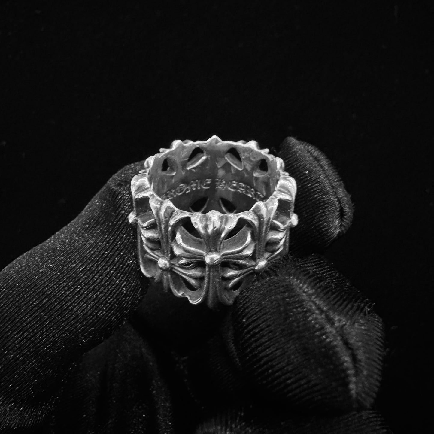 Chrome Hearts Silver Cemetry Ring 戒指