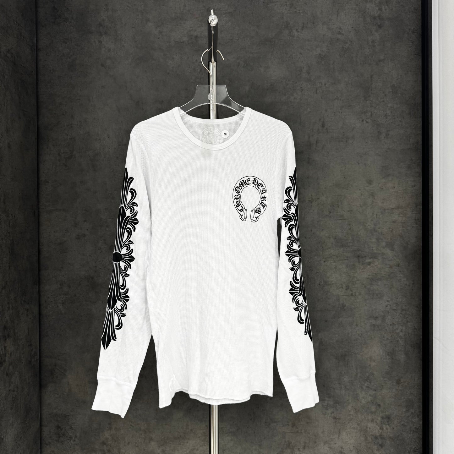 Chrome Hearts Floral Thermal Long Sleeve 華夫格 長T