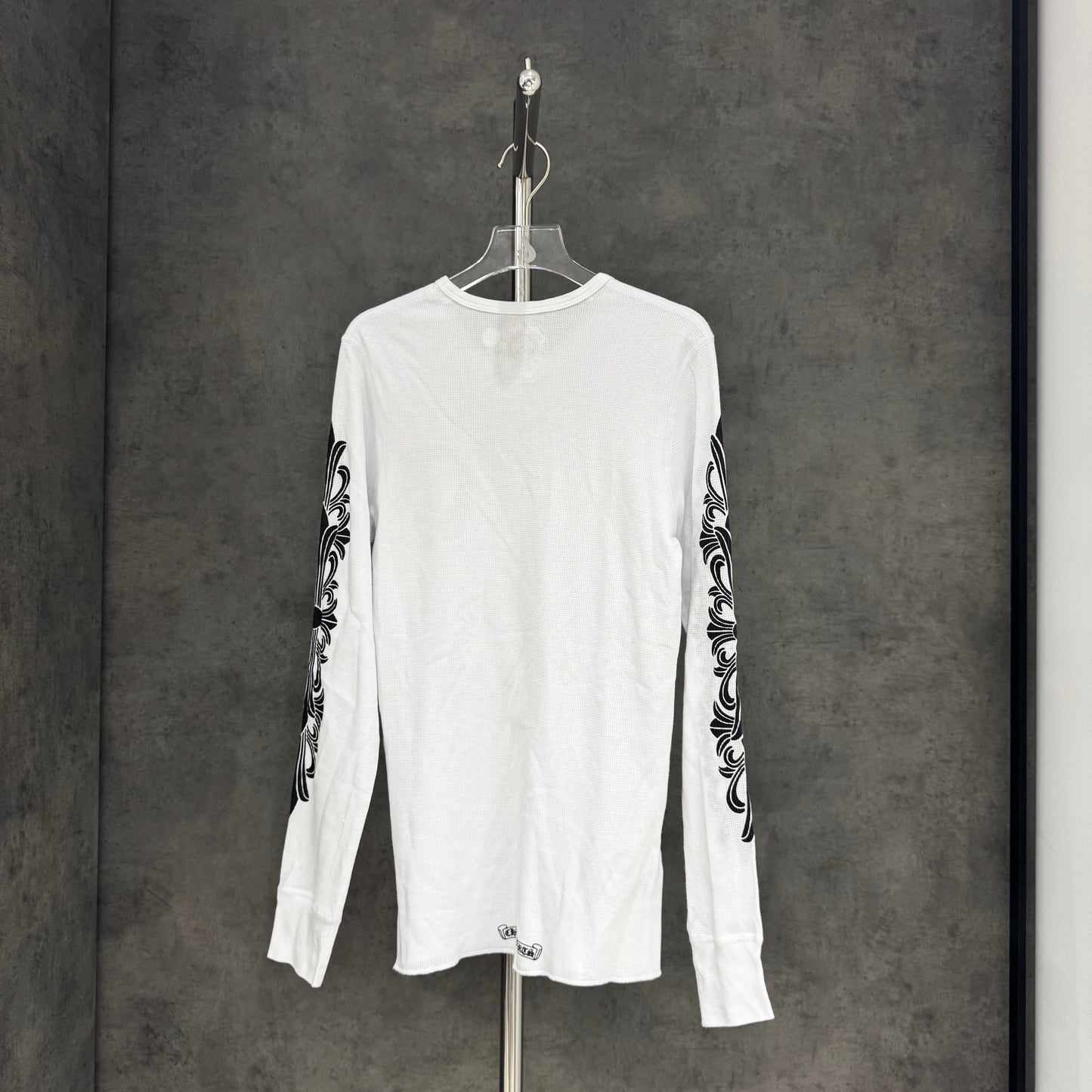 Chrome Hearts Floral Thermal Long Sleeve 華夫格 長T