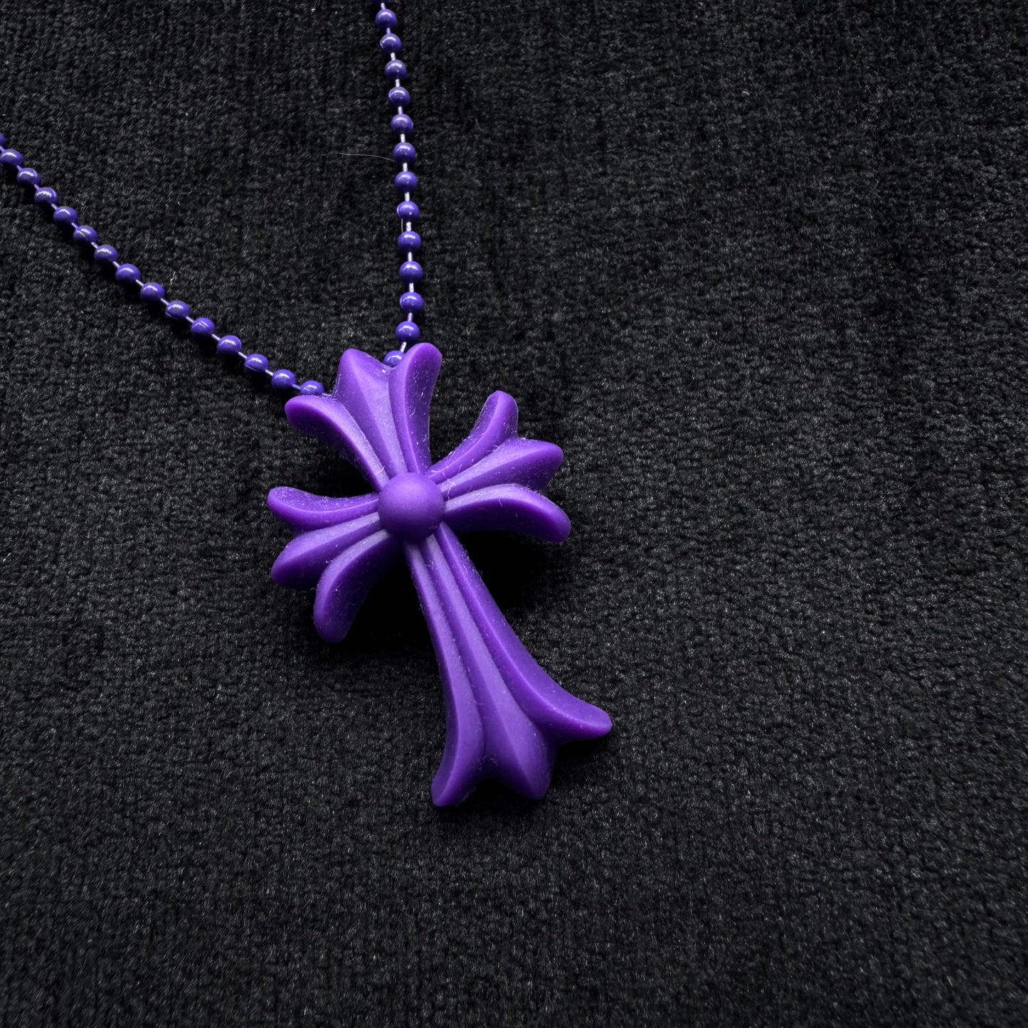 Chrome Hearts Silicon Necklace Cross 十字 項鍊