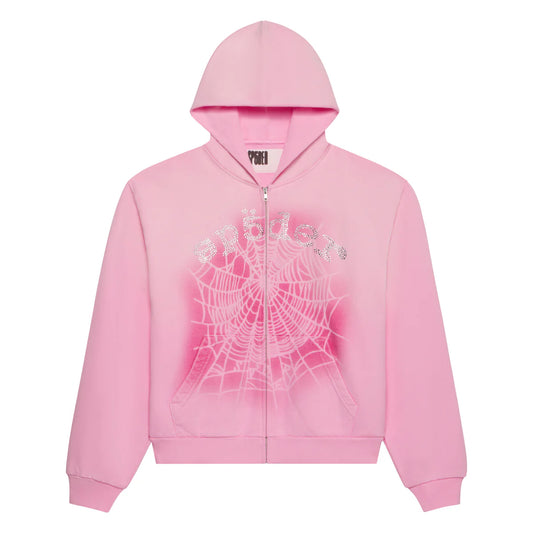 SP5DER OG WEB V2 Spray Zip Hoodie 拉鍊外套