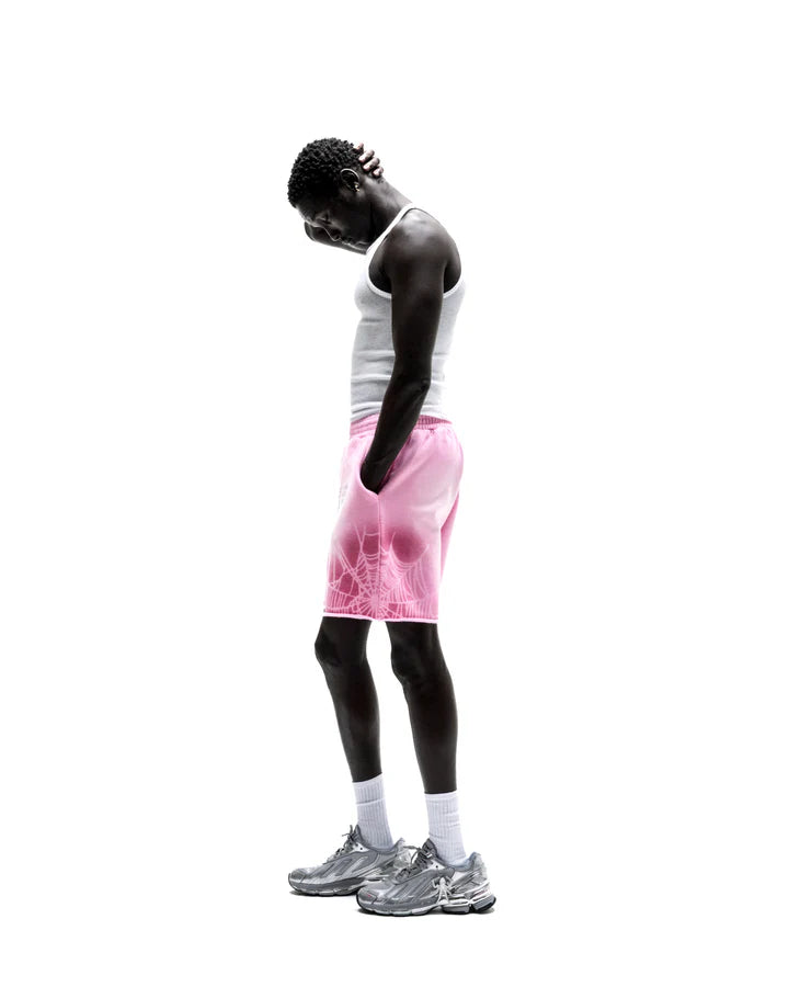 SP5DER OG WEB V2 Spray Sweatshort 棉短褲