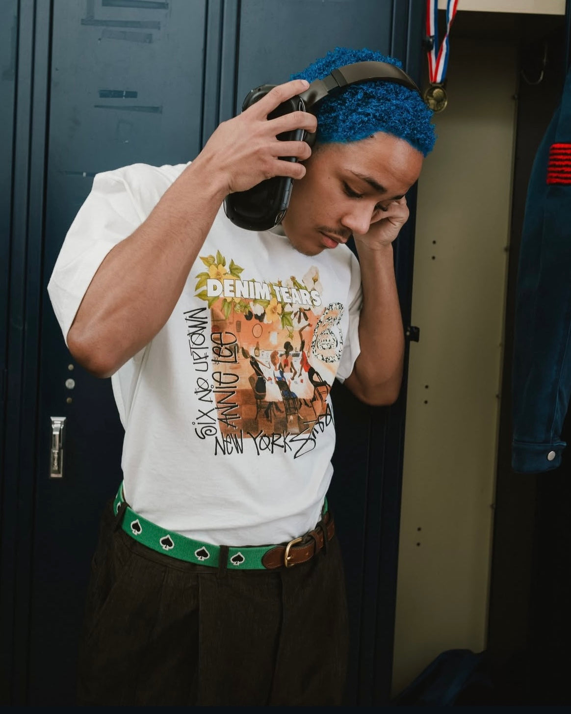 Stussy Denim Tears Annie Lee Artist Tee 短T