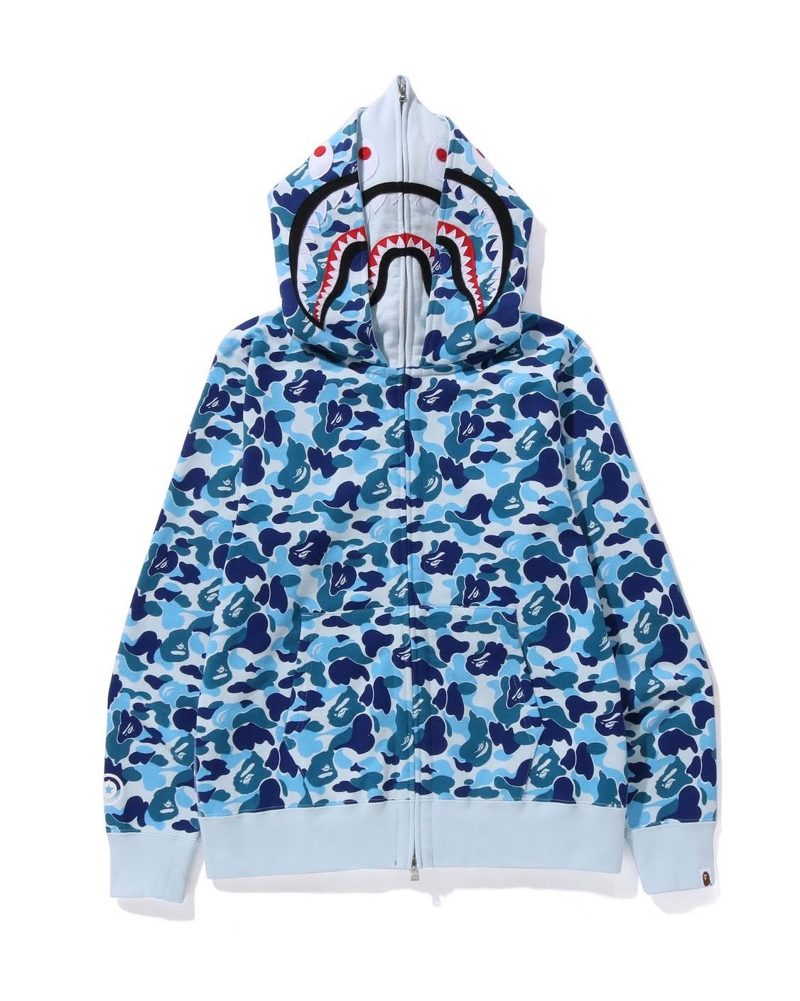 BAPE ABC Camo Double Shark Full Zip Hoodie 雙層鯊魚拉鍊外套