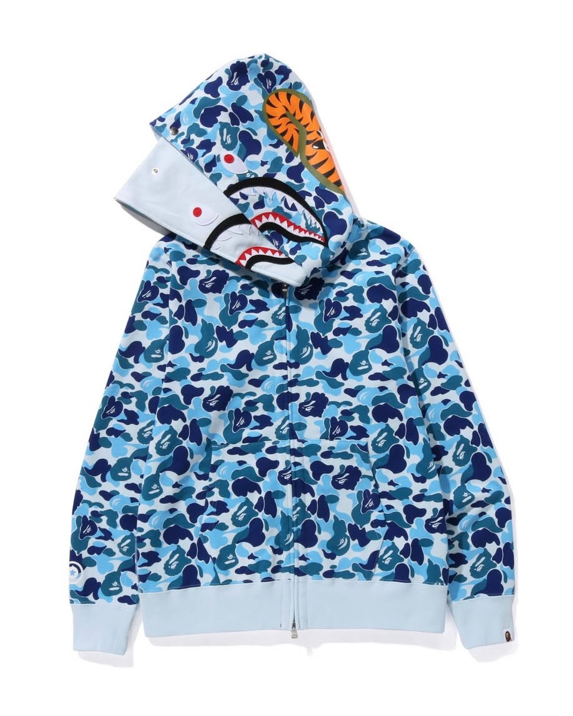BAPE ABC Camo Double Shark Full Zip Hoodie 雙層鯊魚拉鍊外套