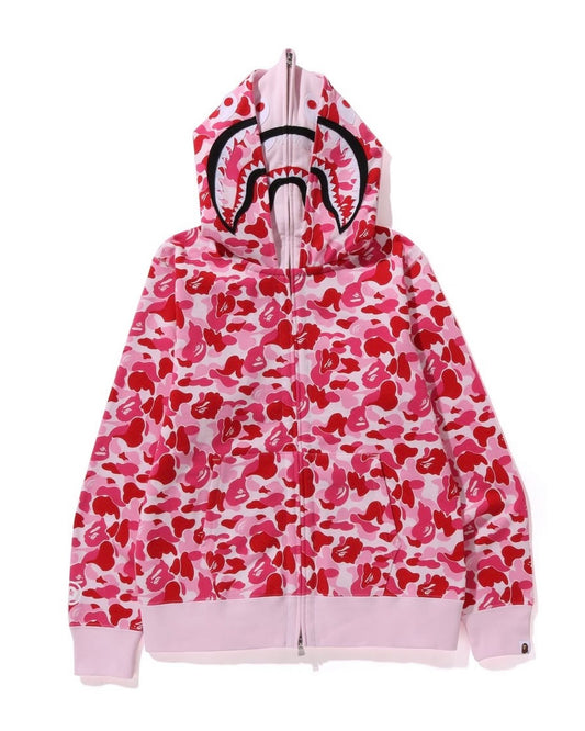BAPE ABC Camo Double Shark Full Zip Hoodie 雙層鯊魚拉鍊外套