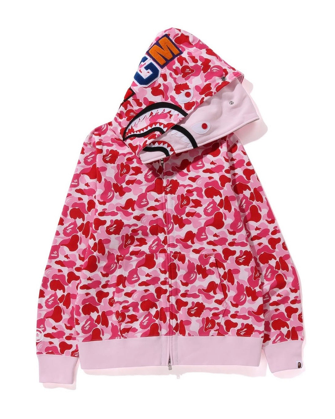 BAPE ABC Camo Double Shark Full Zip Hoodie 雙層鯊魚拉鍊外套