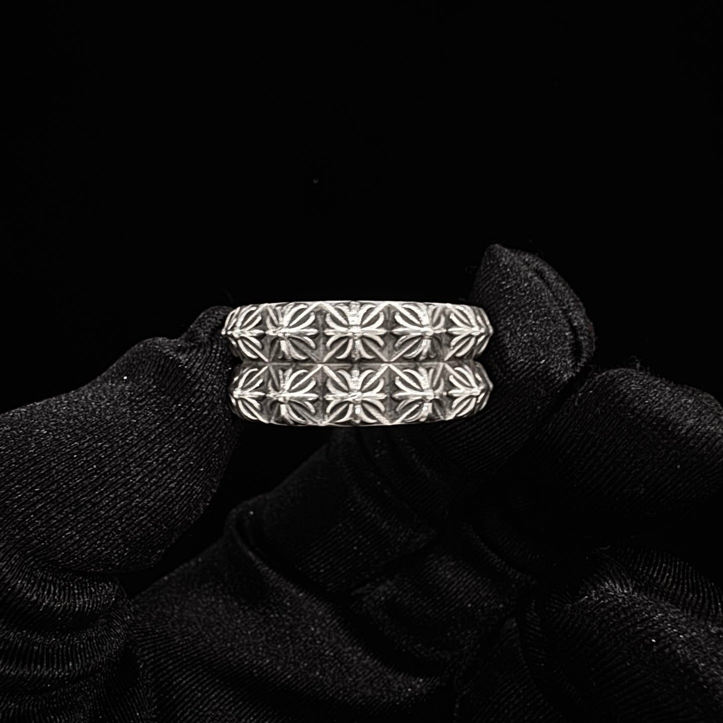 Chrome Hearts Pete Punk Double Row Ring 戒指