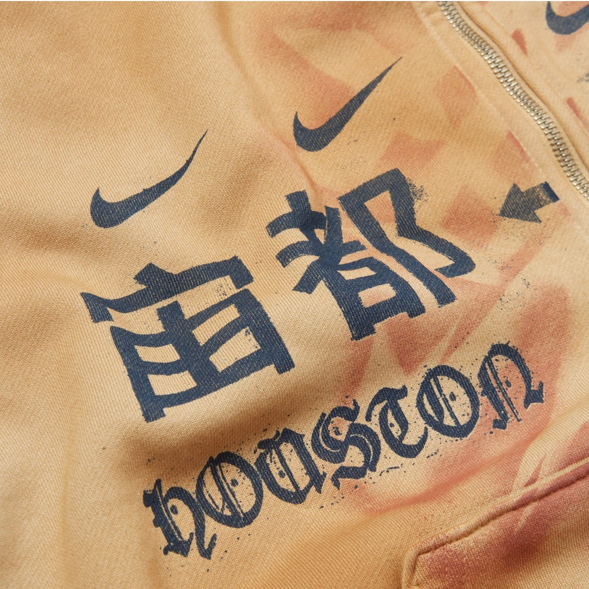 Travis Scott Cactus Jack x Fragment x NIKE Houston to ISE MIE Zip Hoodie 拉鍊外套