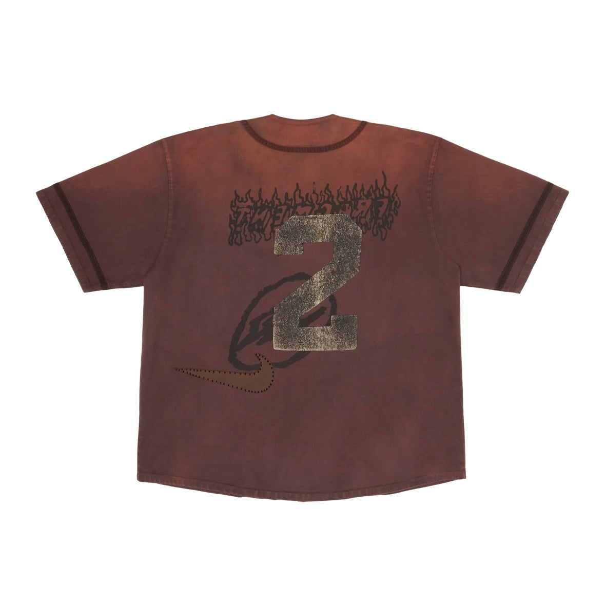 Travis Scott Cactus Jack x Fragment x NIKE Tokyo Jack Retro Baseball Jersey 棒球衣