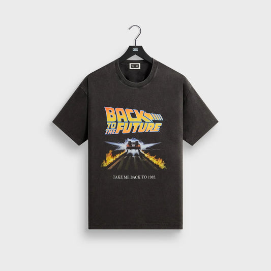 KITH FOR Back To The Future Back To 1985 Vintage Tee 短T
