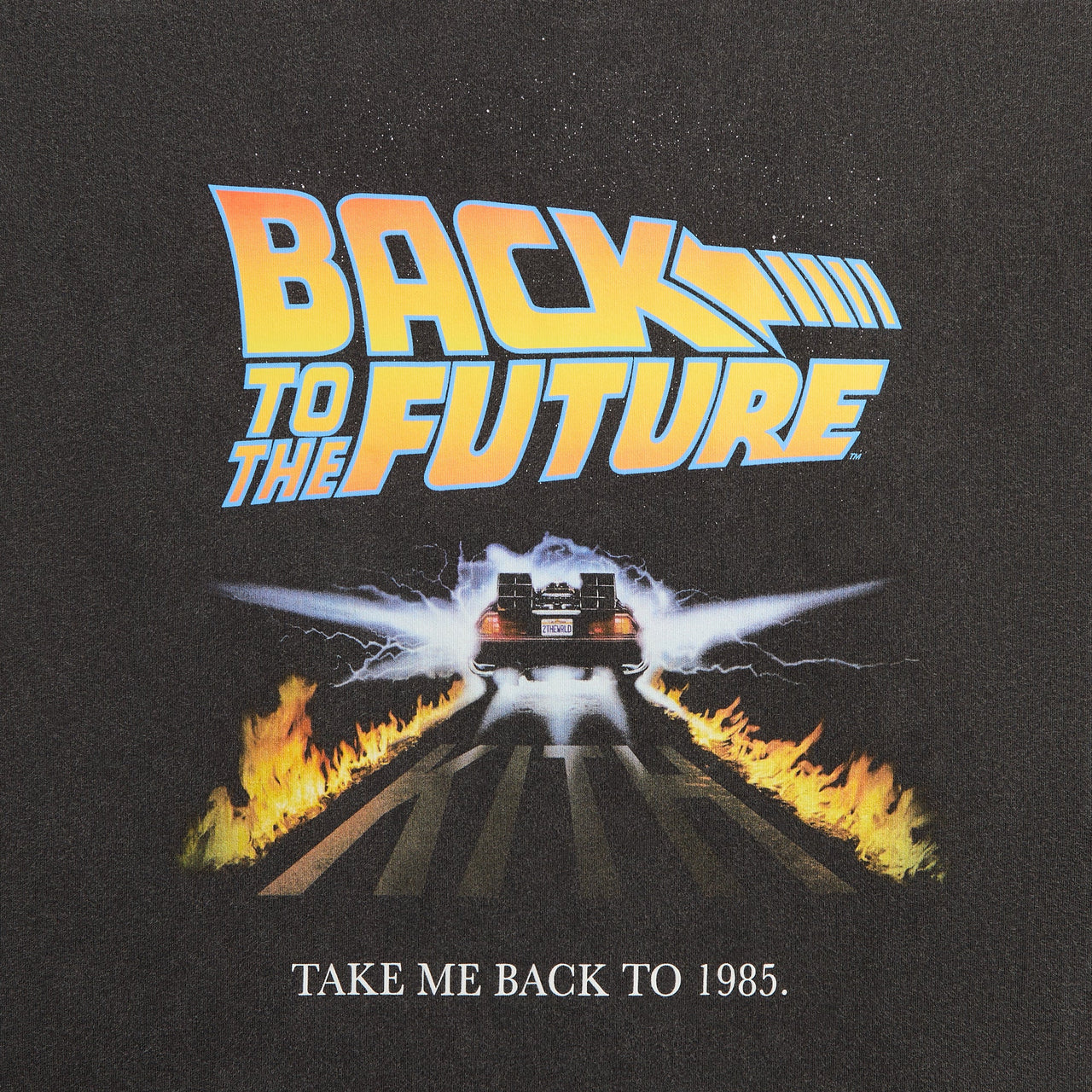 KITH FOR Back To The Future Back To 1985 Vintage Tee 短T