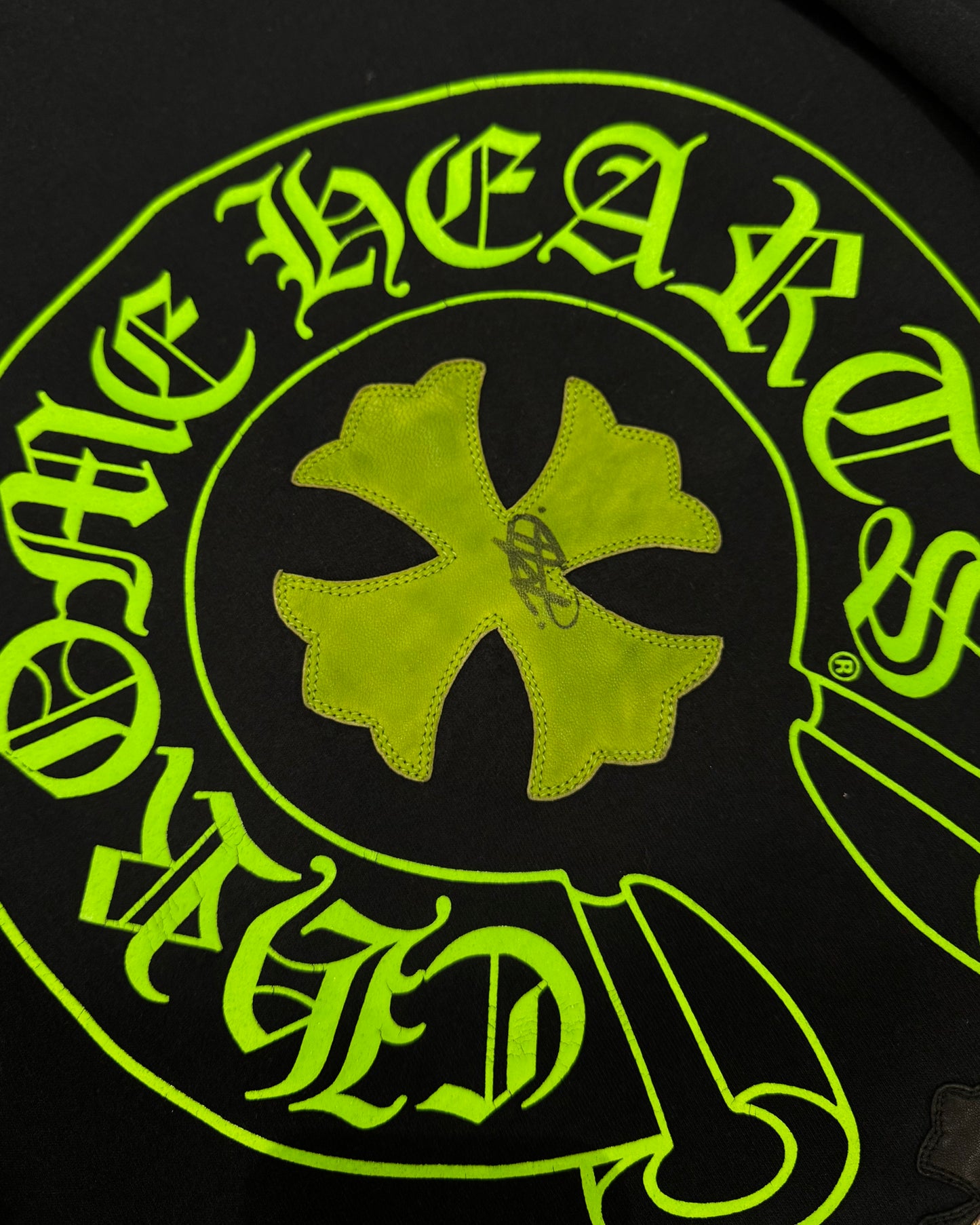 Chrome Hearts Online Exclusive Cross Patch Hoodie (Signed by Matty Boy) 帽T