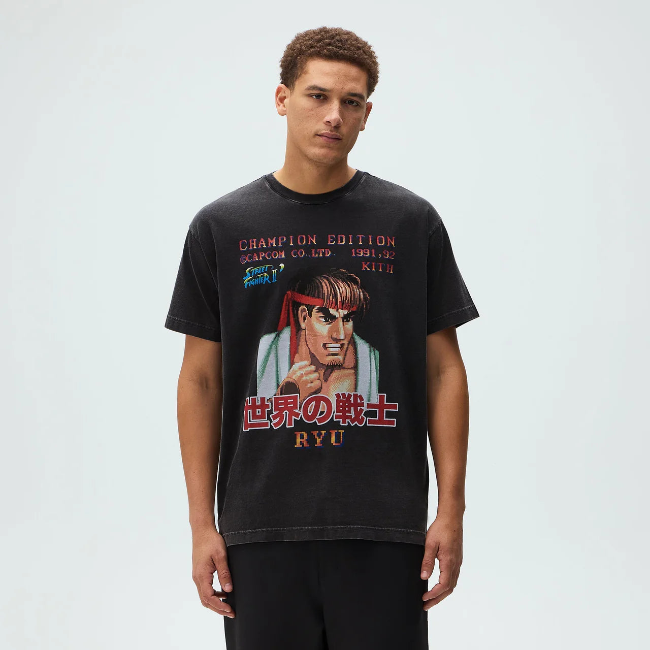 CAPCOM | KITH RYU Champion Edition Vintage Tee 短T