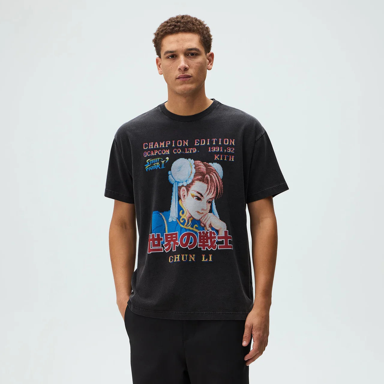 CAPCOM | KITH Chun Li Champion Edition Vintage Tee 短T