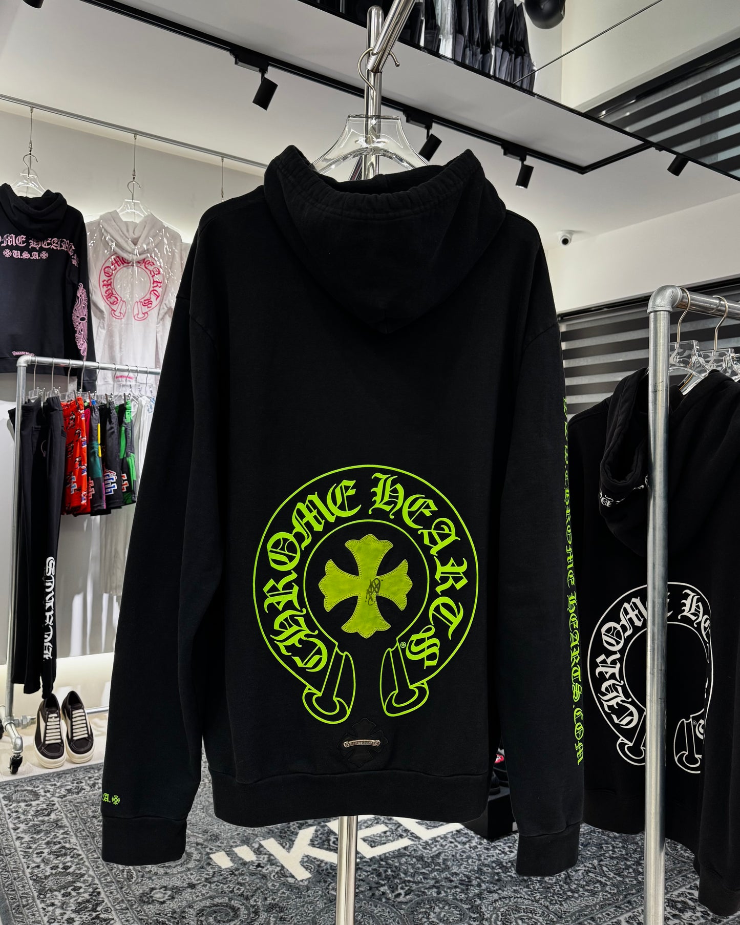 Chrome Hearts Online Exclusive Cross Patch Hoodie (Signed by Matty Boy) 帽T