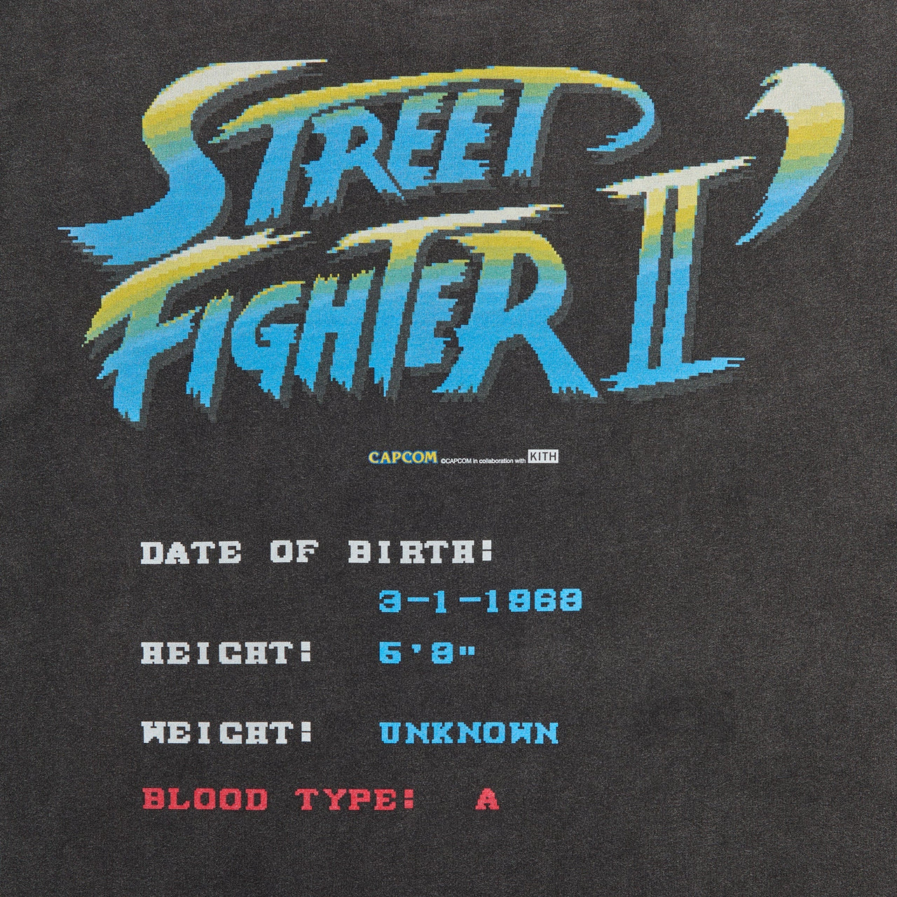 CAPCOM | KITH Chun Li Champion Edition Vintage Tee 短T