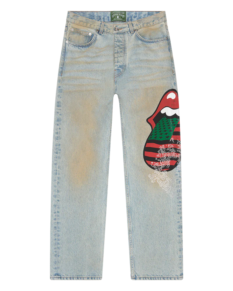 Denim Tears Rolling Stones AOP Denim Pant 牛仔褲