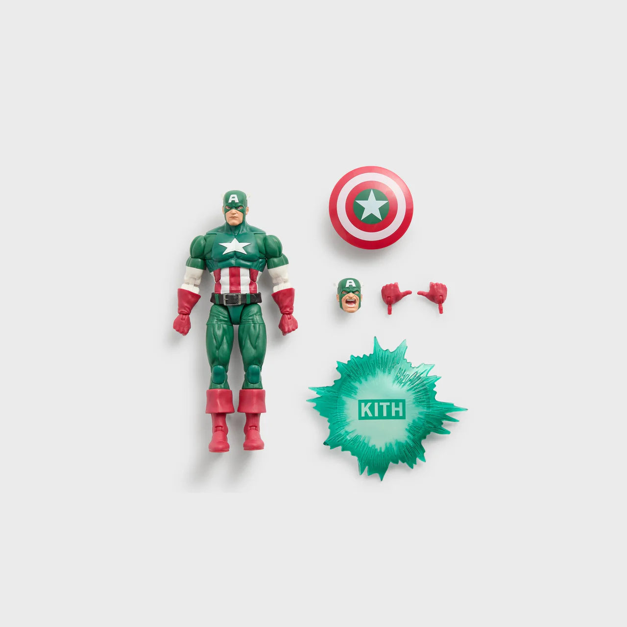 MARVEL | KITH Hasbro Legends Captain America Gameverse Player 2 Figure 公仔