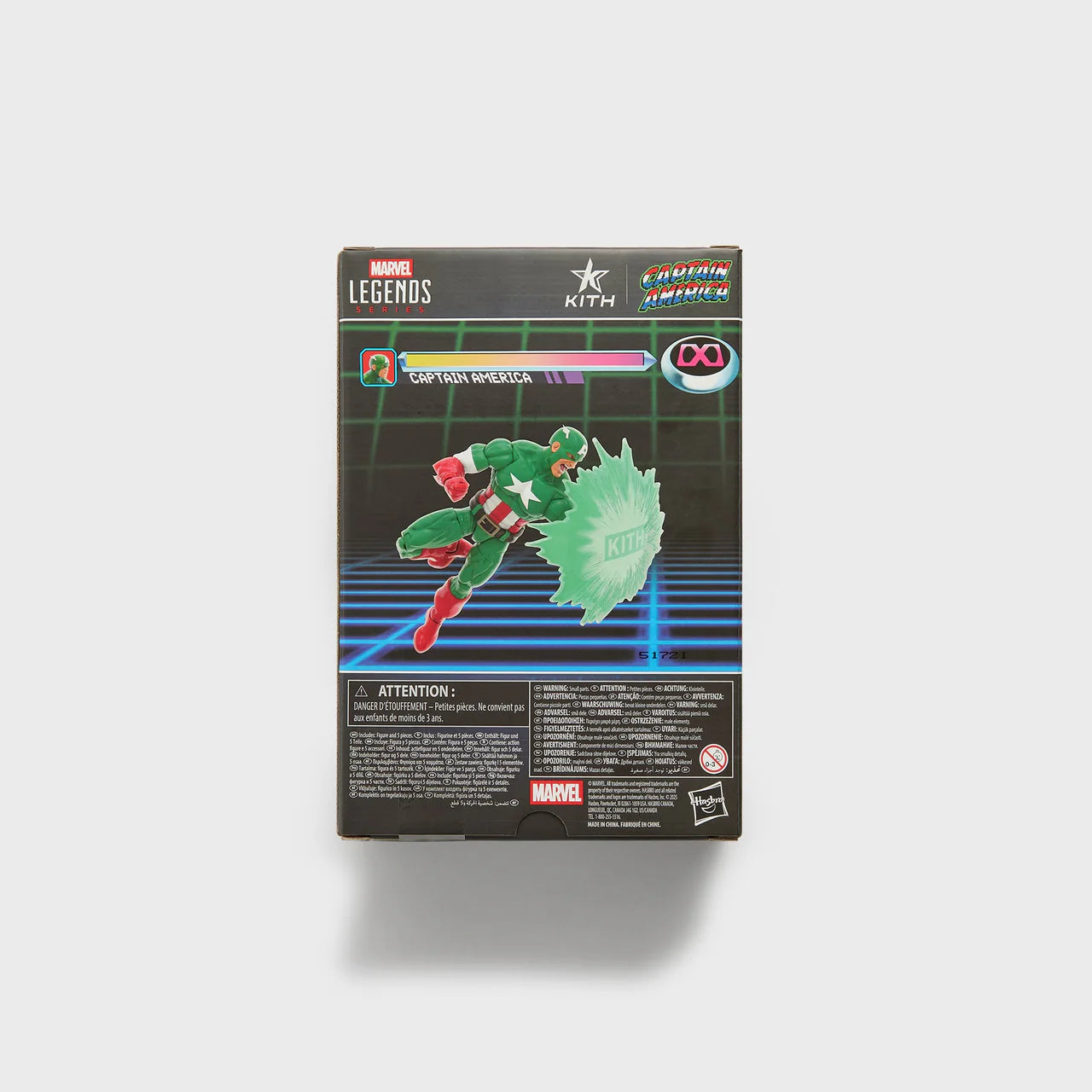 MARVEL | KITH Hasbro Legends Captain America Gameverse Player 2 Figure 公仔