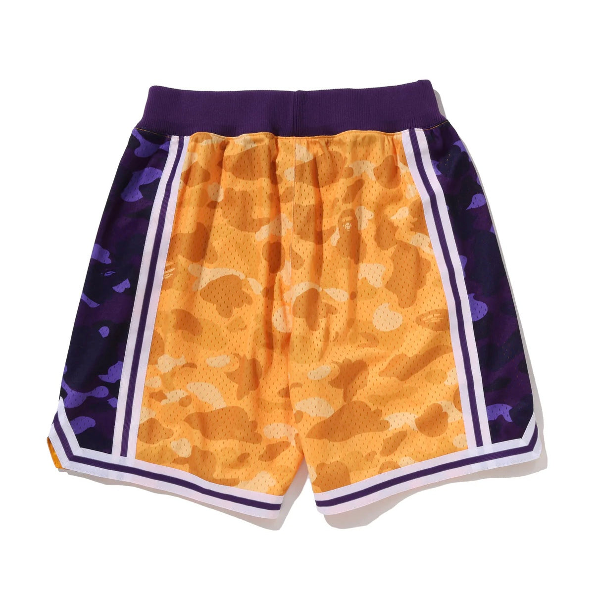 BAPE M&N NBA LA Lakers Swingman Shorts 湖人 短褲