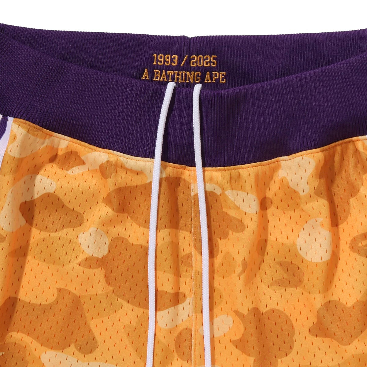 BAPE M&N NBA LA Lakers Swingman Shorts 湖人 短褲