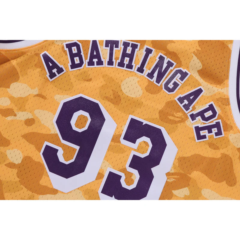 BAPE M&N NBA LA Lakers Jersey 湖人 球衣