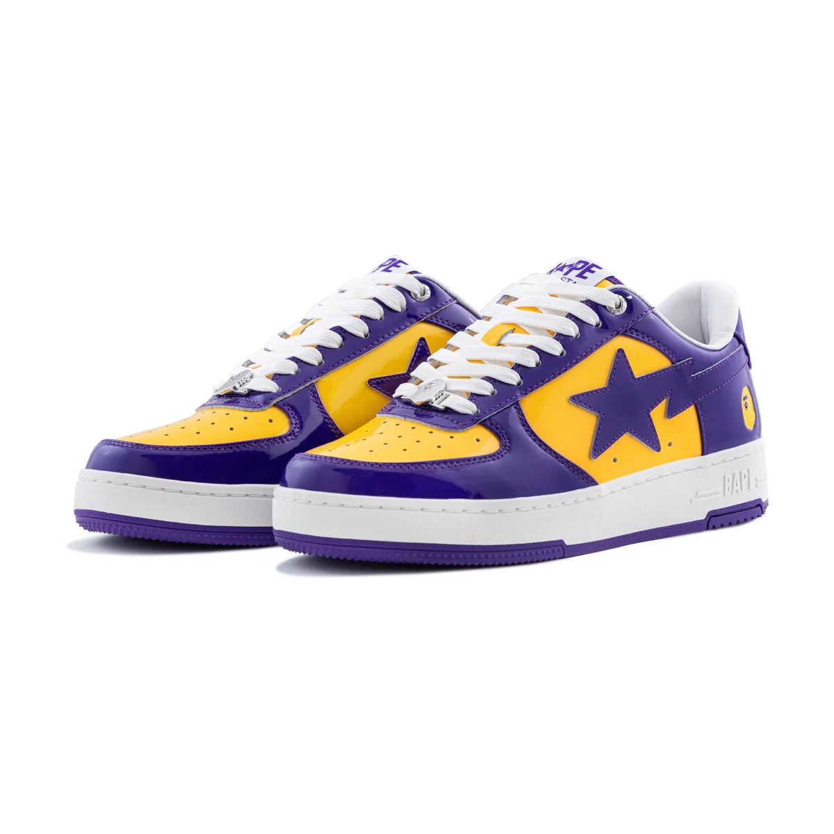 BAPE A Bathing Ape Bape Sta 湖人配色 球鞋