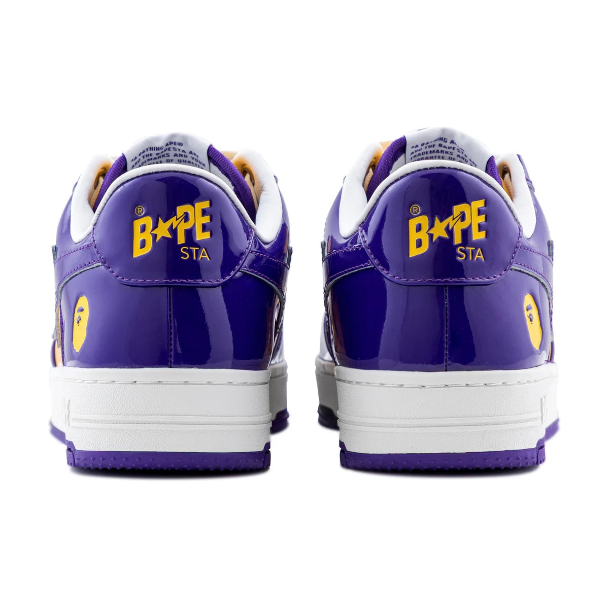 BAPE A Bathing Ape Bape Sta 湖人配色 球鞋