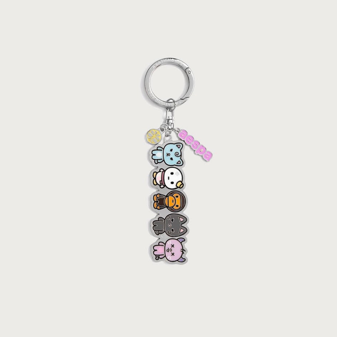 BAPE Aespa Metal Keychain 鑰匙圈