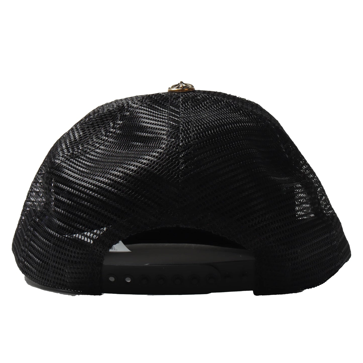 Chrome Hearts 3 CROSS 皮標 925銀飾 Trucker Hat 卡車帽