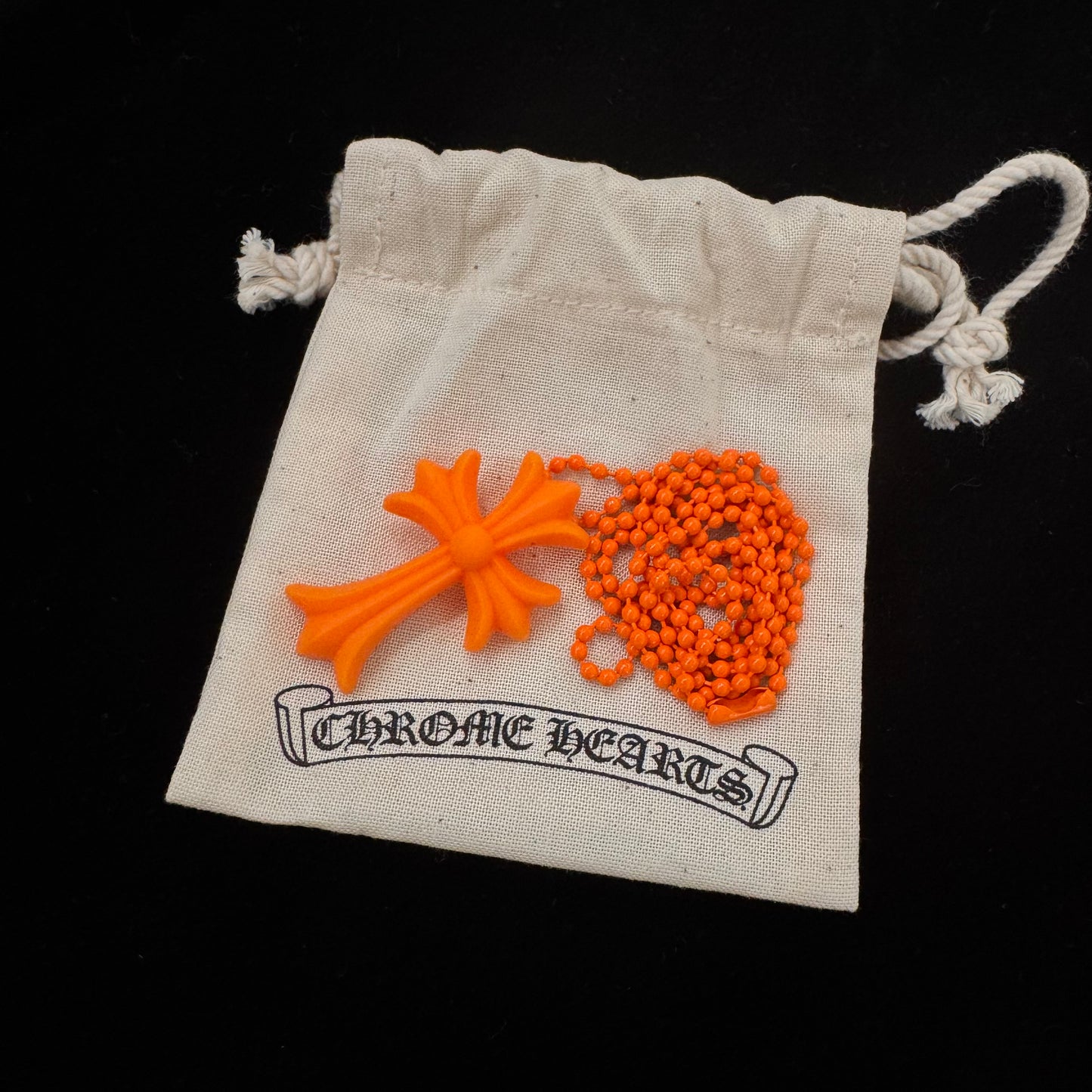 Chrome Hearts Silicon Necklace Cross 十字 項鍊