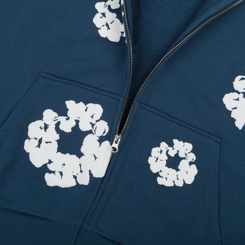 Denim Tears Cotton Wreath Zip Hoodie 拉鍊外套