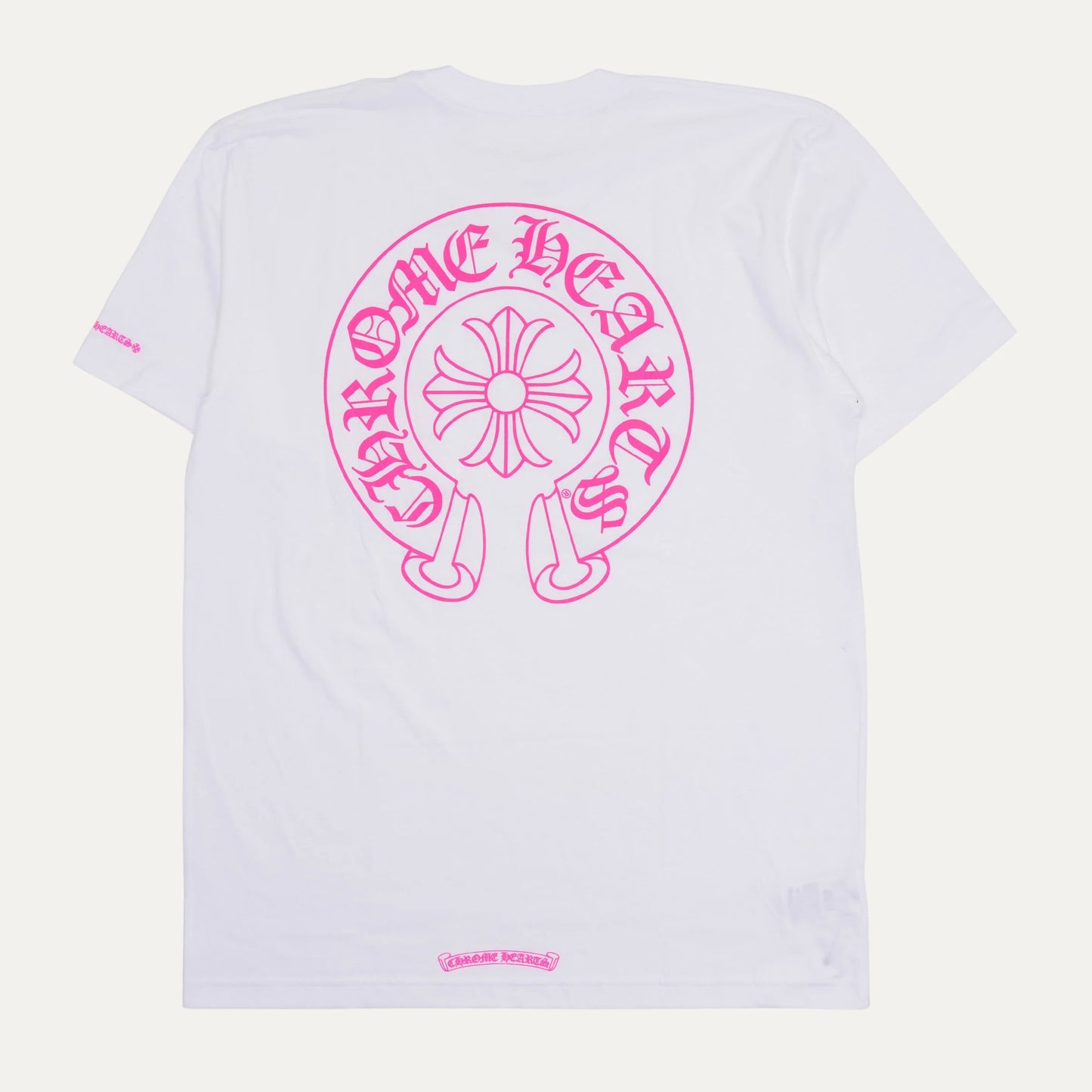 Chrome Hearts Pink Horseshoe Pocket Tee 短T