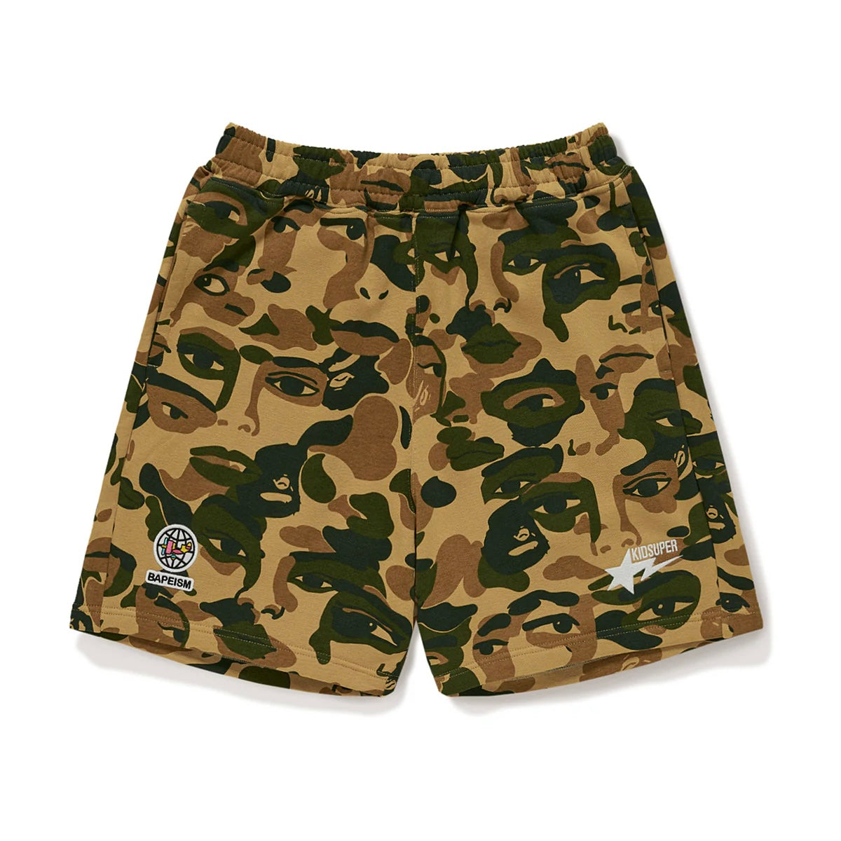 BAPE Kidsuper Camo Sweat Shorts 短褲