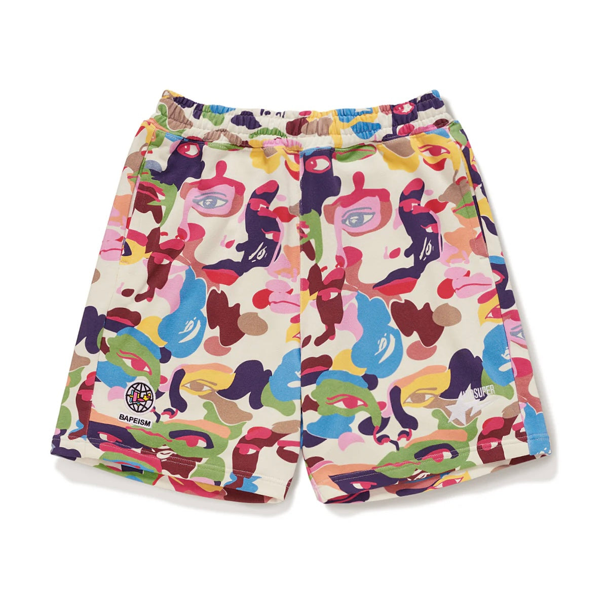 BAPE Kidsuper Camo Sweat Shorts 短褲