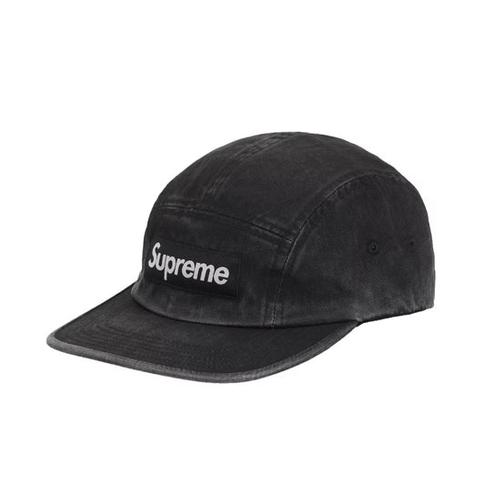 Supreme 25SS Washed Twill Camp Cap 皮扣 五分割帽